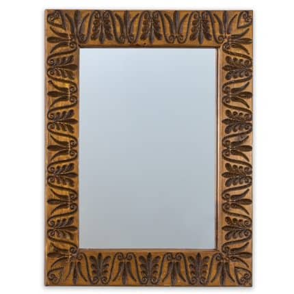 Woodcarving mirror