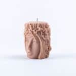 Soy Candle of female head - Image 2