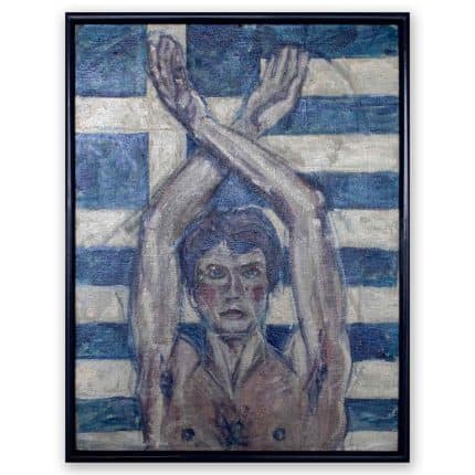 Πίνακας ζωγραφικής. Ελαιογραφία σε καμβά.