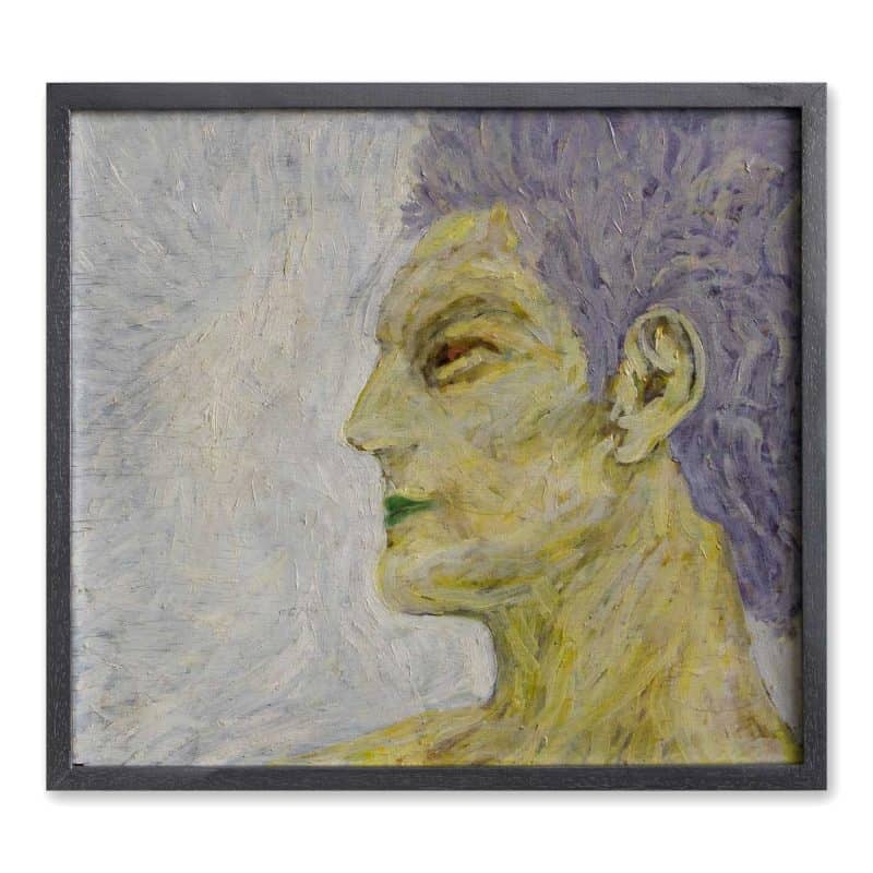 Alien - oil painting