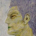 Alien - oil painting