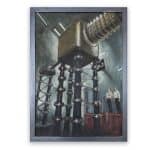 Oil Painting - Atomic Laboratory