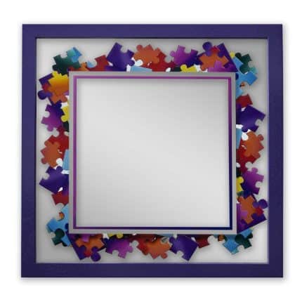 Mirror UV Printed