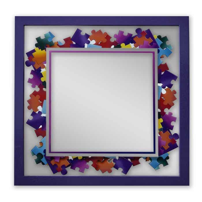 Mirror UV Printed