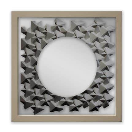 Mirror UV printed