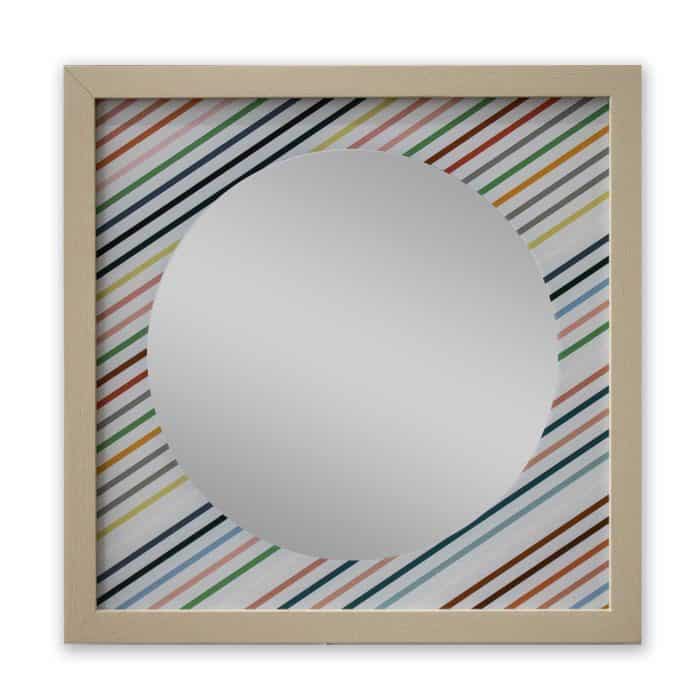 Mirror UV printed Lines