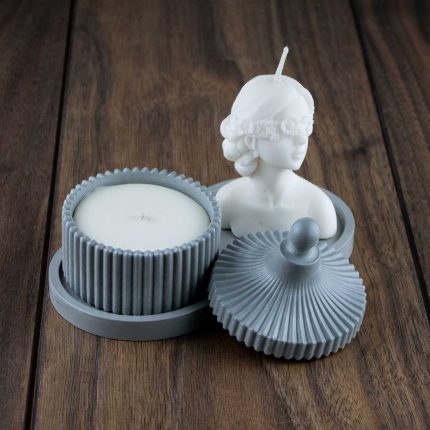 Set of scented soy candles