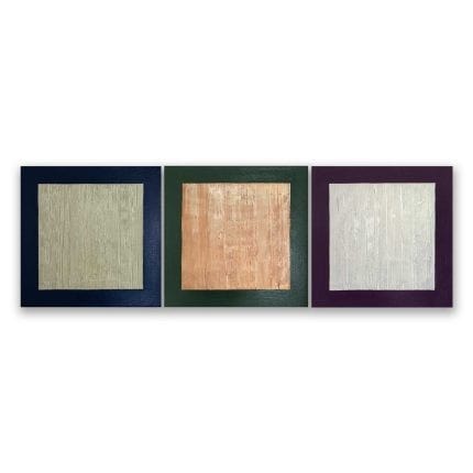 Abstract triptych