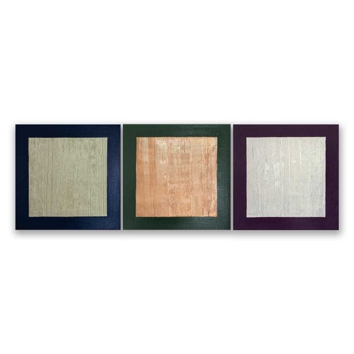 Abstract triptych