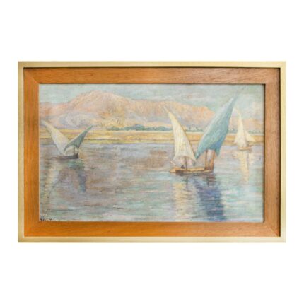 Constantinos Maleas – Nile – Framed Art Print