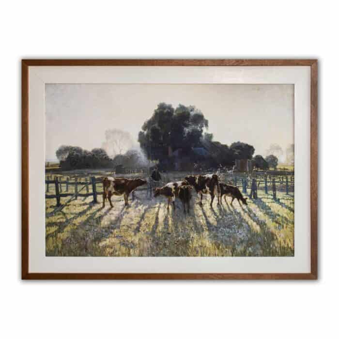 Elioth Gruner – Spring frost -Print