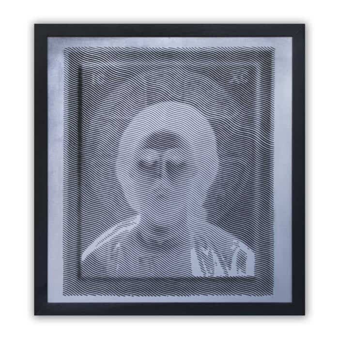 Jesus Christ. Halftone image