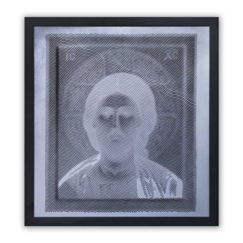 Jesus Christ. Halftone image