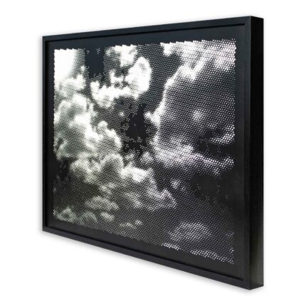 Halftone wall art