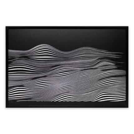 Wood Halftone Wave