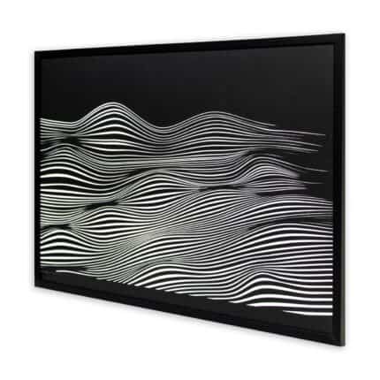 Halftone wall art