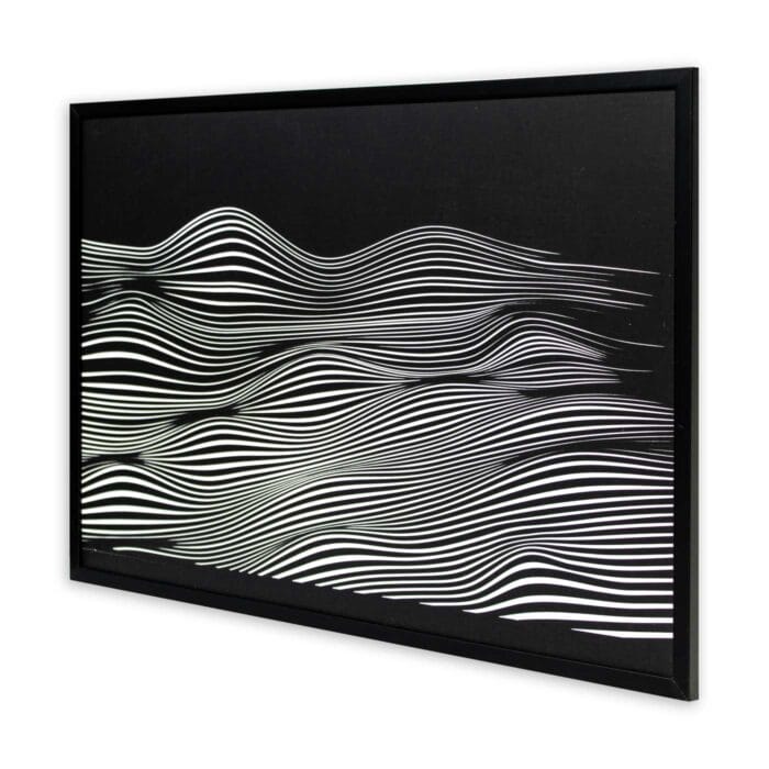 Halftone wall art