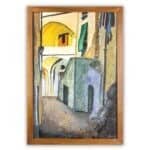 The Alley - painting