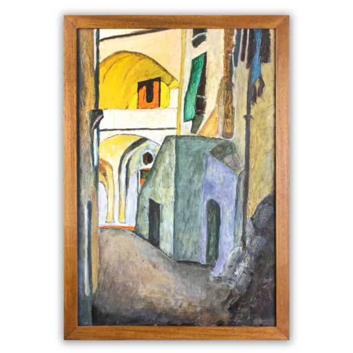 The Alley - painting