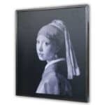 3D Engraved Halftone Image