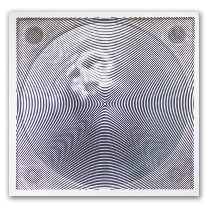 3D Engraved Halftone Image – Parthenis Konstantinos, Christ