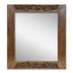 Woodcarving mirror