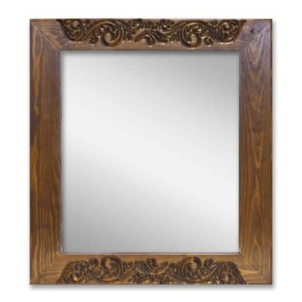 Woodcarving mirror