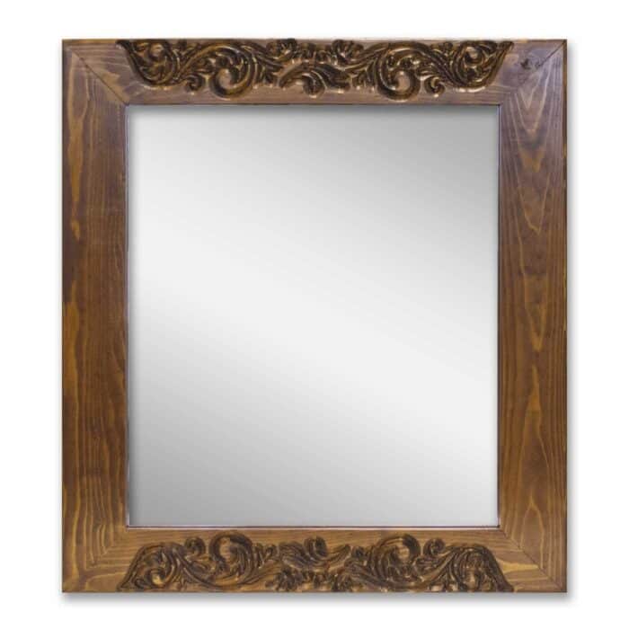 Woodcarving mirror