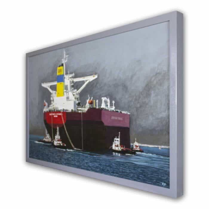 Painting - Tanker