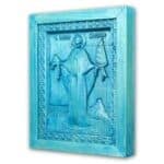 Agios Nikolaos - Wood carved icon