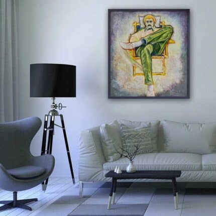 Oil Painting - At Weekend