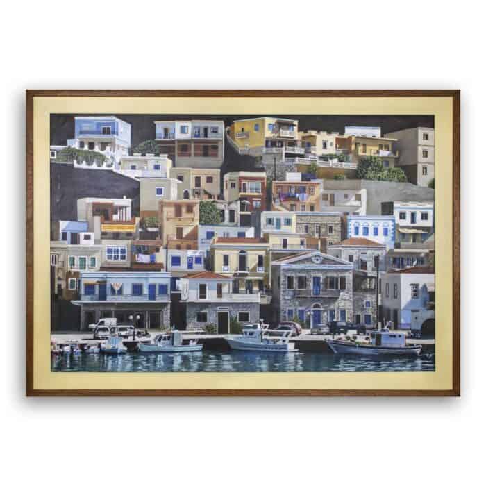 Acrylic on Canva - Kalymnos