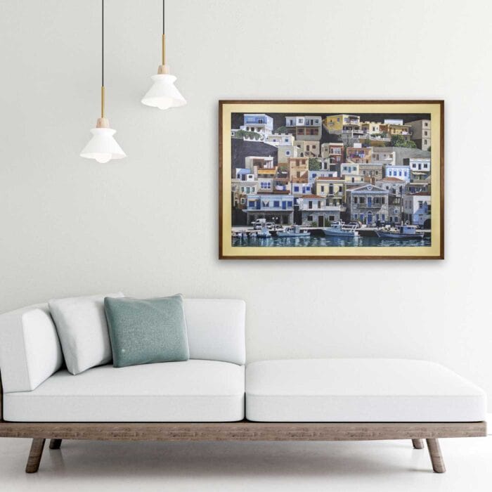 Painting on canvas - Kalymnos, Greece