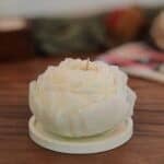 White Peony Beeswax Candle