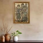 Ο Ευαγγελισμός της Θεοτόκου – Ξυλόγλυπτο (34x45x4.5εκ) - Image 2