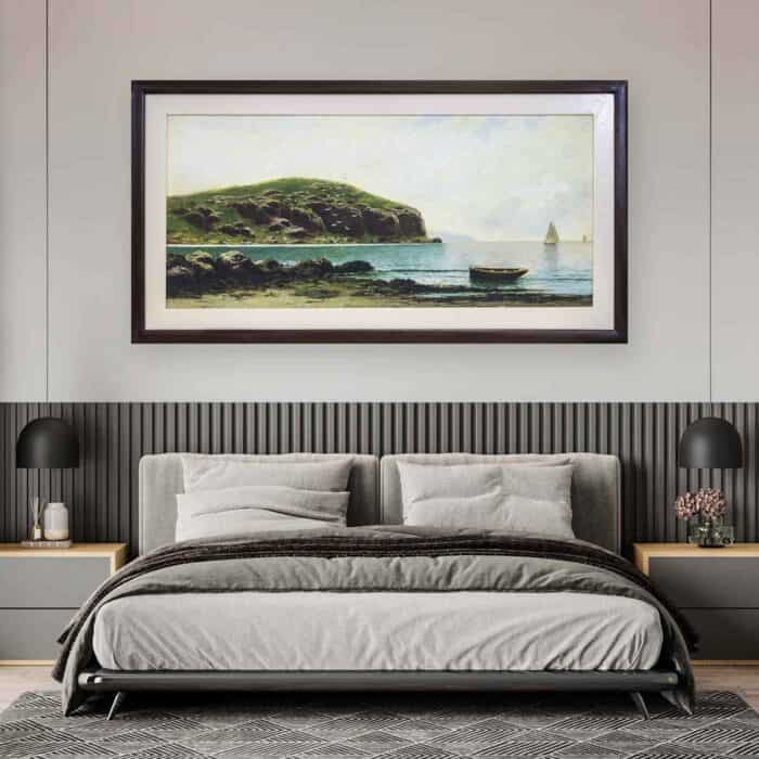Alfred Bricher - Seascape