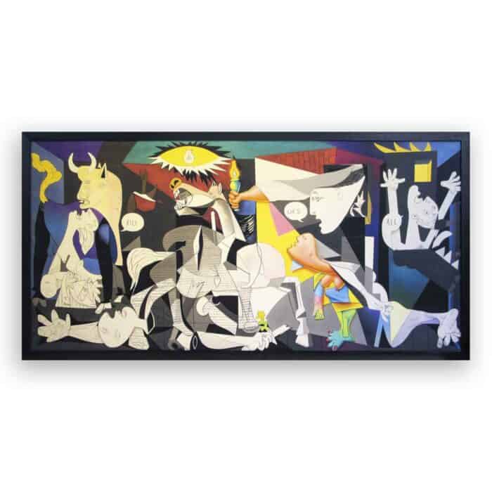 Πίνακας ζωγραφικής σε καμβά Guernica Pop art