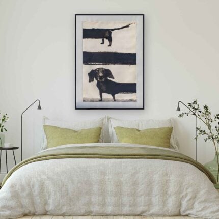 Print Dachshund dog