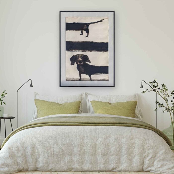 Print Dachshund dog