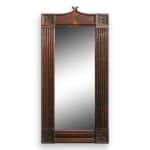 Wooden framed mirror