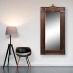 Wooden framed mirror