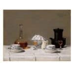 Albert Anker - Still life with coffee