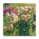 Πίνακας σε καμβά - Carl Moll – Dahlias