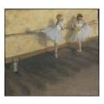 Πίνακας σε καμβά - Edgar Degas - Dancers Practicing at the Barre