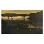 George Inness - The Monk