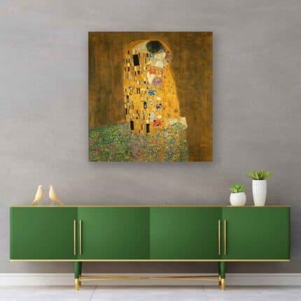 Πίνακας σε καμβά - Gustav Klimt – The Kiss