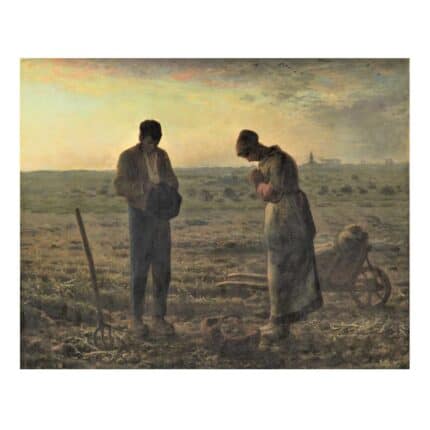 Πίνακας σε καμβά - Jean-François Millet - The Angelus