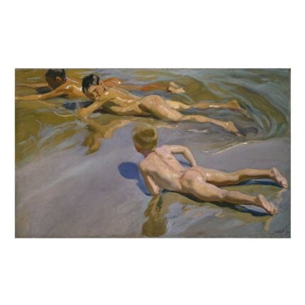 Πίνακας σε καμβά - Joaquín Sorolla - Chicos en la playa