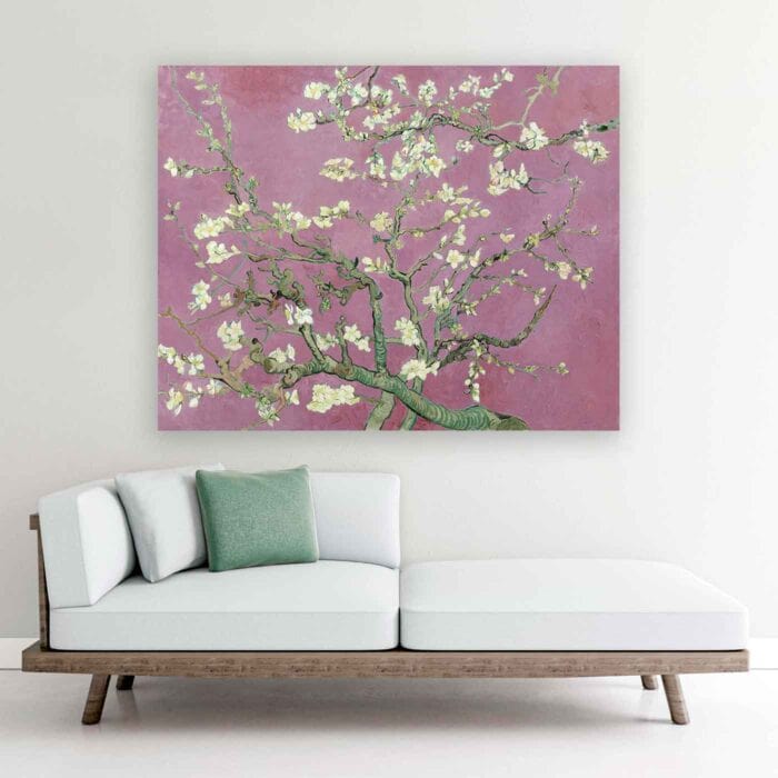 Πίνακας σε καμβά - Van Gogh Almond Blossom Pink