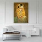 Πίνακας σε καμβά - Gustav Klimt – The Kiss